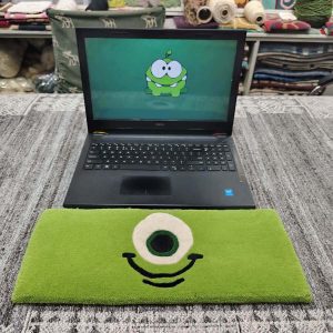 Mike Wazowski Green Keyboard Rug - image 2