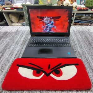 Red Anger Eye Keyboard Rug - image 2