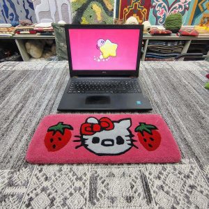 Hello Kitty Pink Keyboard Rug - image 2